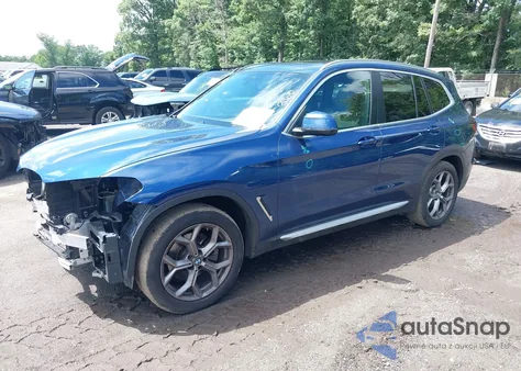 2023 BMW X3 xDrive30I from USA, damaged, VIN 5UX53DP02P9R26155